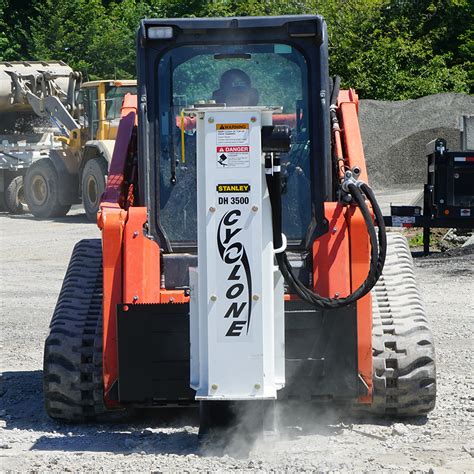 skid steer rock hammer rental massachusetts|skid steer hammer attachment rental.